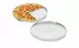 FORMA ALUMINIO REDONDA P/PIZZA 35cm FURADA  ABC R.832       UN