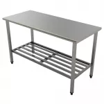 MESA INOX  70 x 1,90 x 90 DESMONTADA TOTAL INOX 430/6 IMECA