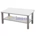 MESA INOX  70 x 1,90 x 90 MONTADA C/PLACA DE PEAD TOTAL INOX 304 IMECA